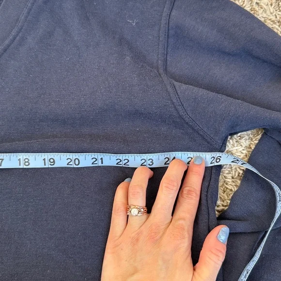 Vintage Classic Navy Blue Cardigan Sweater Size XLarge - Picture 8 of 9